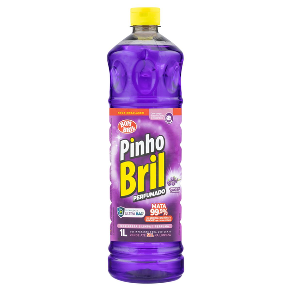 Desinfetante Campos de Lavanda Pinho Bril Squeeze 1l