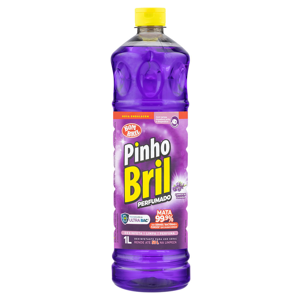 Desinfetante Campos de Lavanda Pinho Bril Squeeze 1l