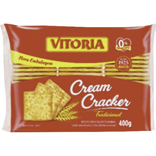 Biscoito Vitória Cream cracker 400g