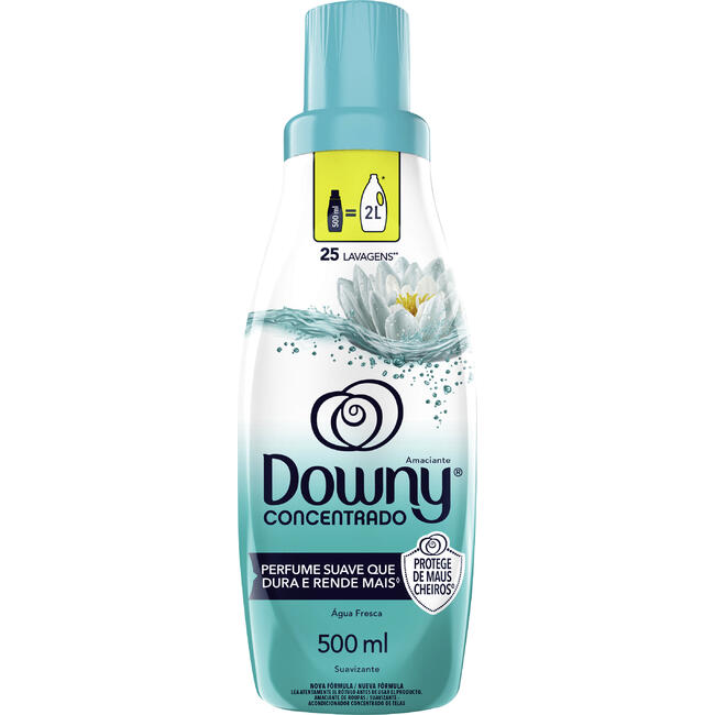 Amaciante para Roupas Concentrado Downy Água fresca 500ml
