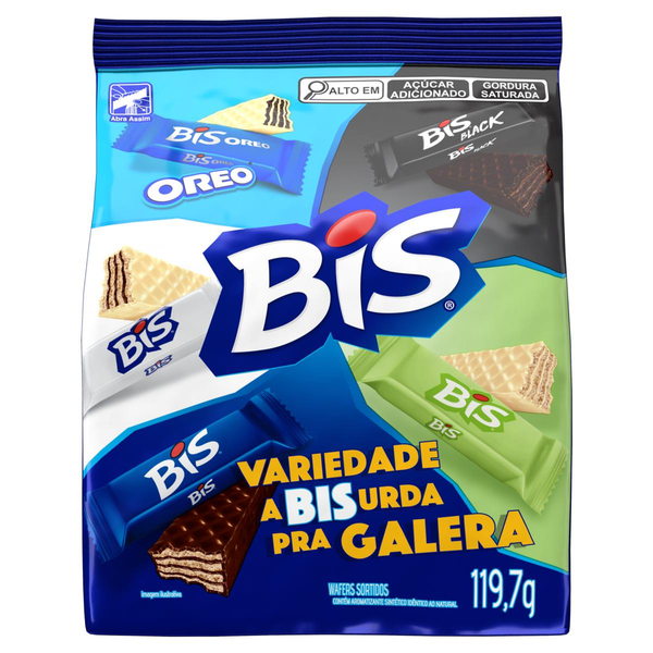 Bis Lacta 119,7g - Sortidos
