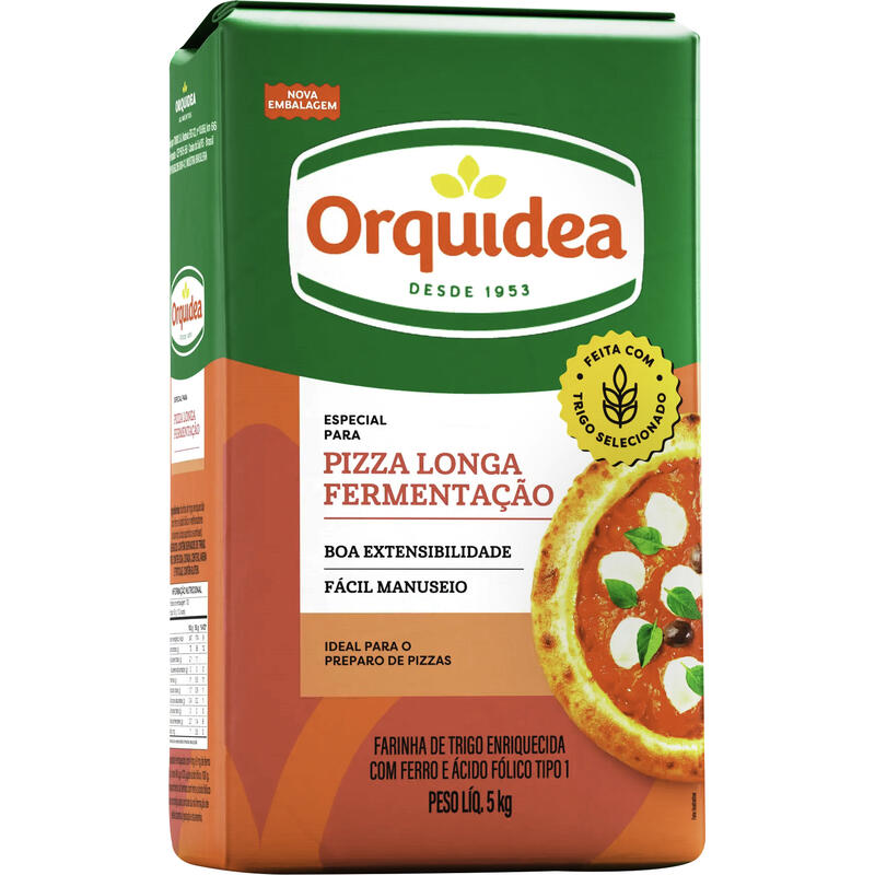 Farinha de Trigo Orquídea Pizza 5kg