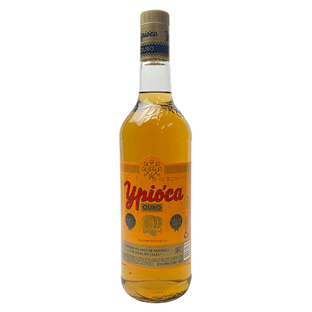 Cachaça Ouro Ypióca Garrafa 965ml