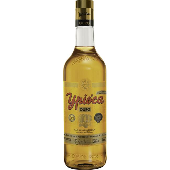 Cachaça Ouro Ypióca Garrafa 965ml