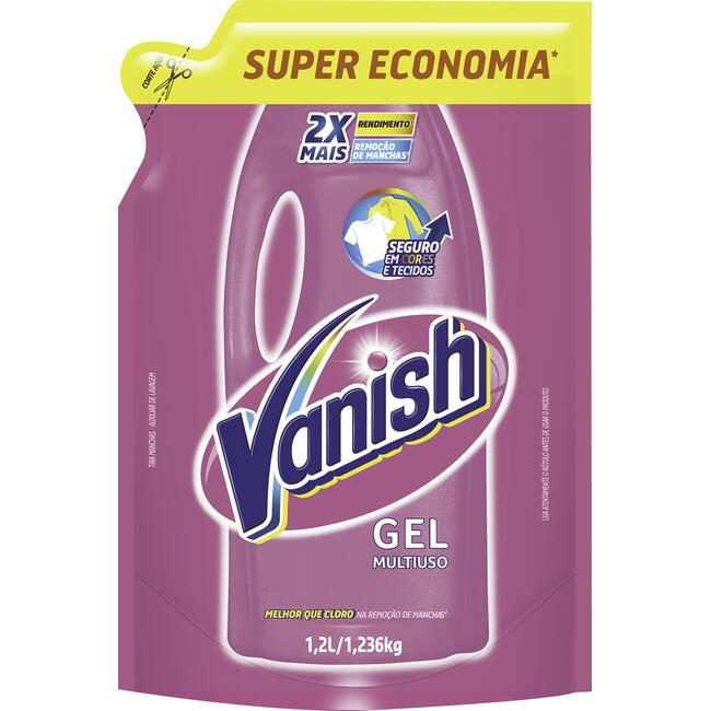 Alvejante em Gel Vanish Sem cloro 1,2L