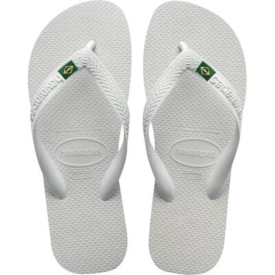 Sandália Brasil Havaianas 43/44 Light Branco Par