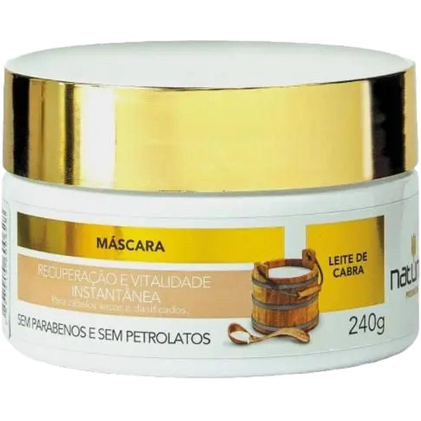 Creme de Tratamento Naturrê 240g - Leite de Cabra