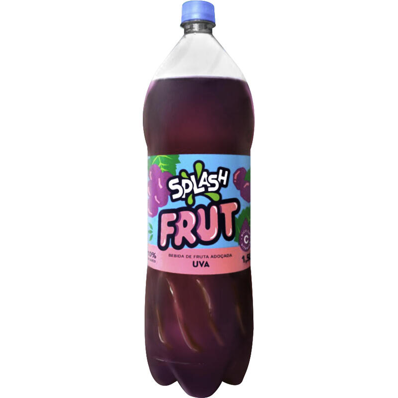 Refresco Líquido Splash Uva 1,5L