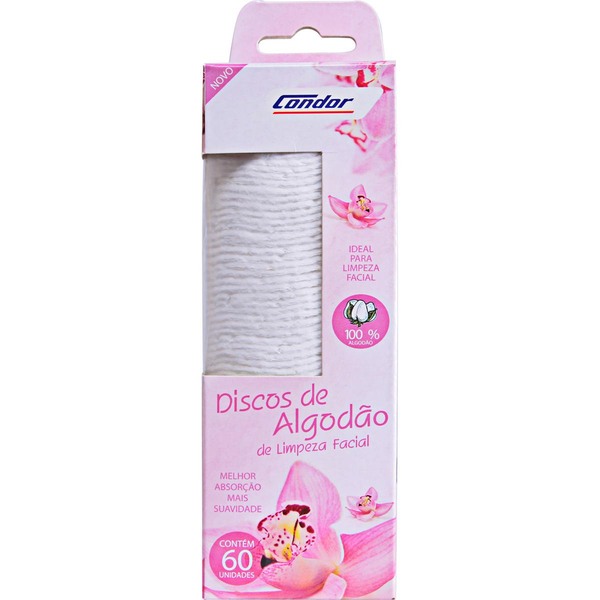 Algodão Condor Disco - Com 50 Unidades