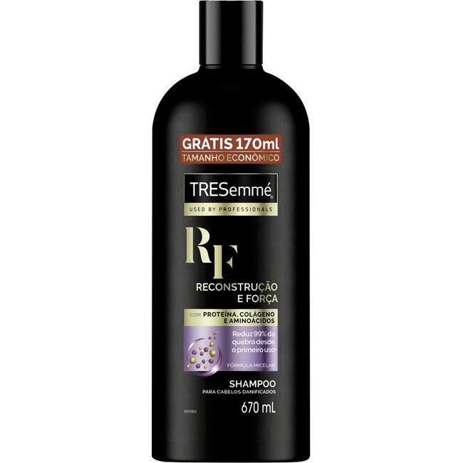 Shampoo Tresemmé Reconstrução e Força 670ml