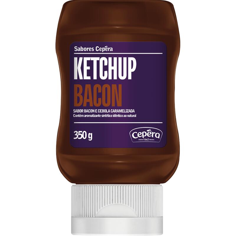 Ketchup Cepêra Bacon e Cebola 350g
