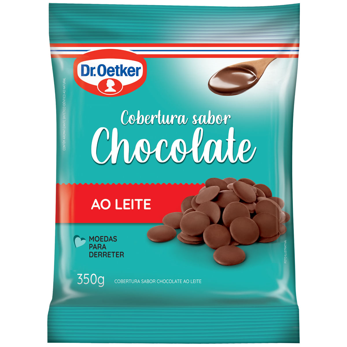 Cobertura DR OETKER Chocolate ao Leite 350g