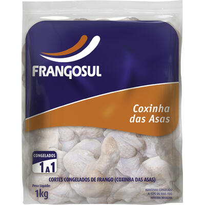 Coxinha da Asa de Frango IQF Frangosul Congelada 1kg