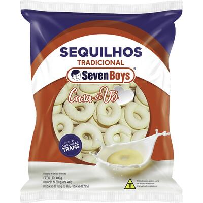 Sequilhos SEVEN BOYS Tradicional 400g