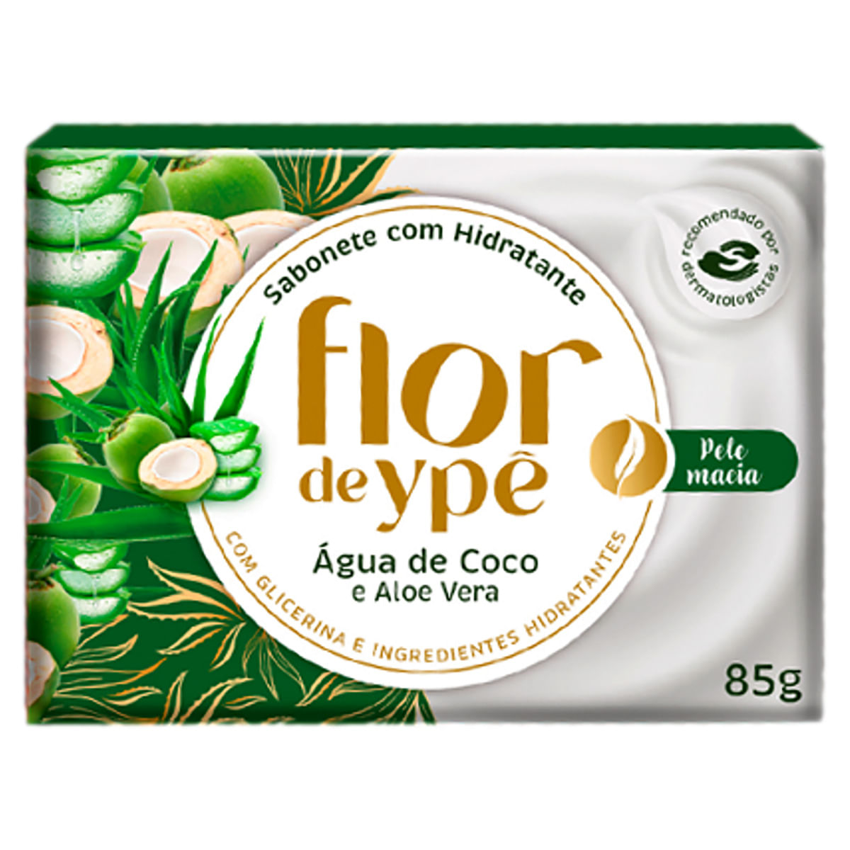Sabonete FLOR DE YPÊ Água de Coco e Aloe Vera 85g