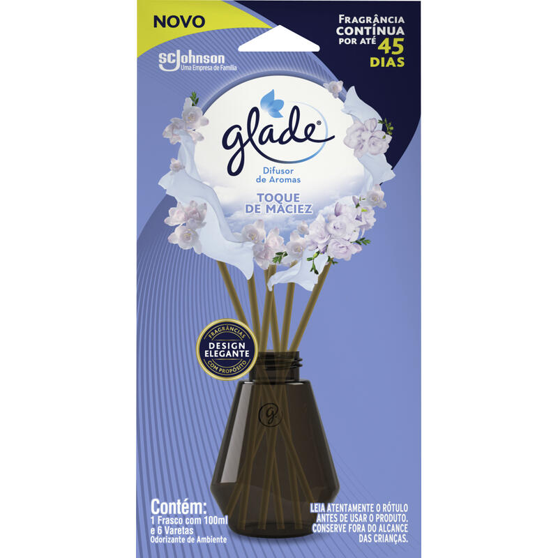 Difusor Glade Toque de Maciez 100ml