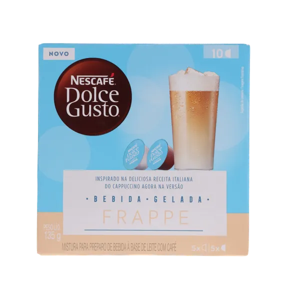 Cápsula Dolce Gusto 135g - Frappe - 10 Cápsulas