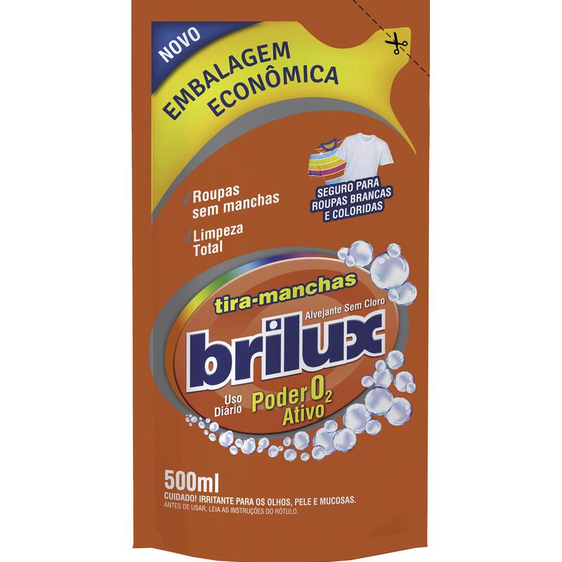 Tira Mancha Liquido Brilux Poder O2 500ml