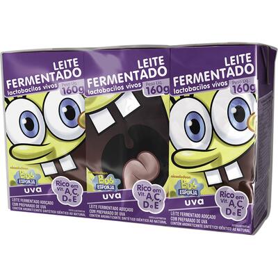 Leite Fermentado Batavo Mega Uva 480g
