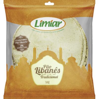 Pão Libanês Limiar Tradicional 320g