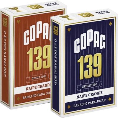 Baralho Copag 139 Naipe Grande un