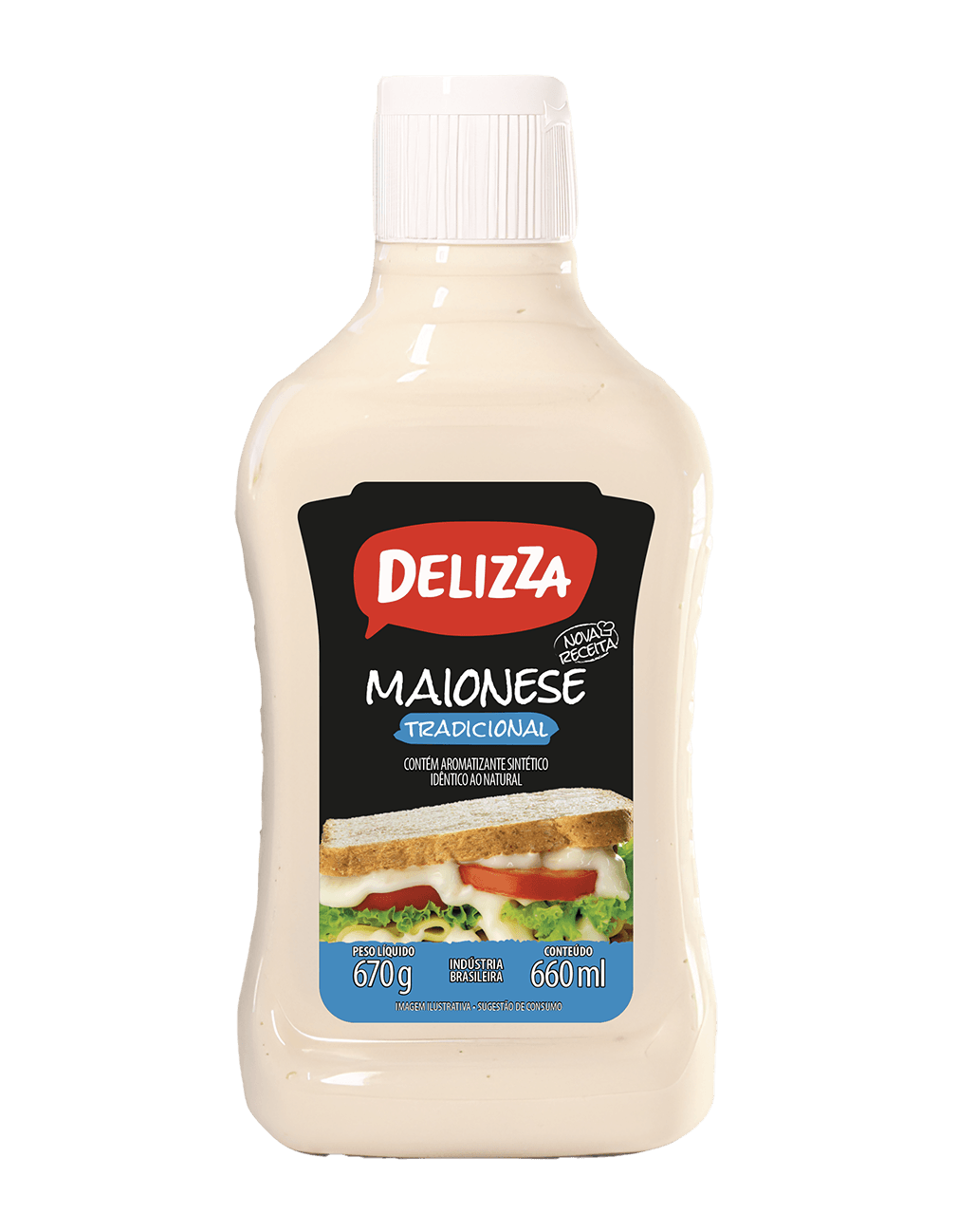 Maionese Delizza 660g