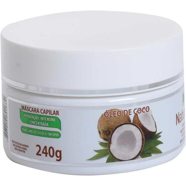 Creme de Tratamento Naturrê 240g - Óleo de Coco