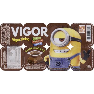 Sobremesa Infantil Vigorzinho Chocolate 360g