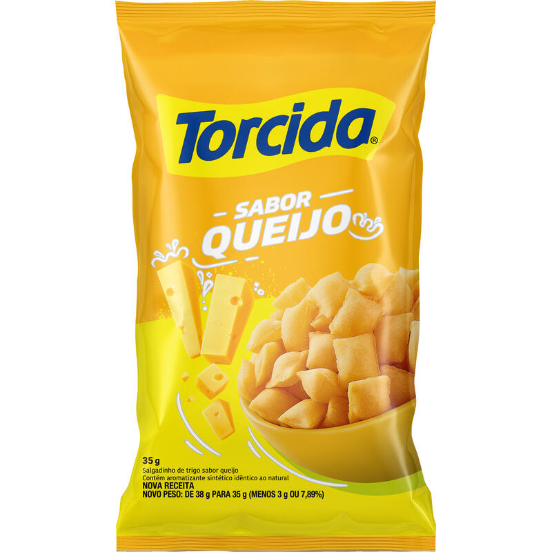Salgadinho TORCIDA Queijo 35g