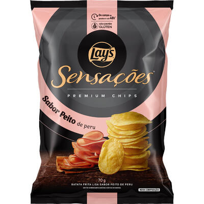 Batata Frita Lisa Peito De Peru Sensações 70G