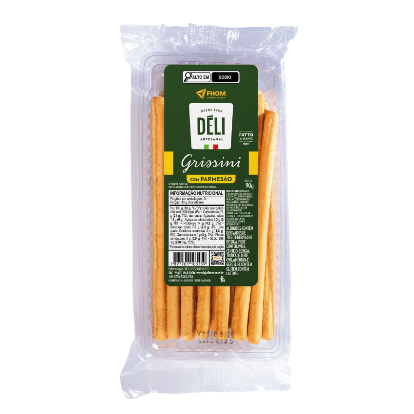 Grissini DÉLI Parmesão 90g