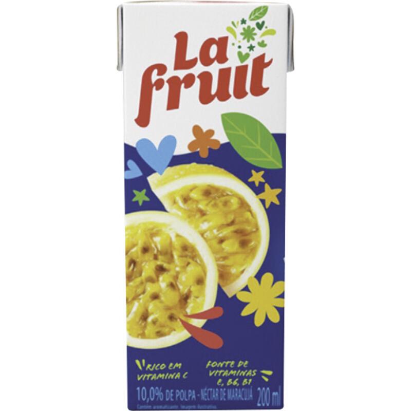 Suco La Fruit Maracujá 200ml