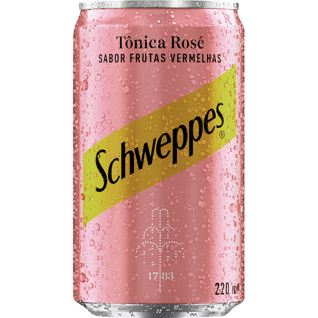 Água Tônica SCHWEPPES Rosé Frutas Vermelhas 200ml