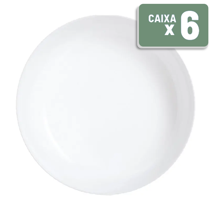 Assadeira de Vidro Temperado Smart Cuisine Diwali Redonda Caixa c/ 6 Un