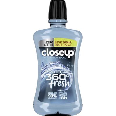 Antisséptico Bucal Close up Ice sem Álcool 500ml