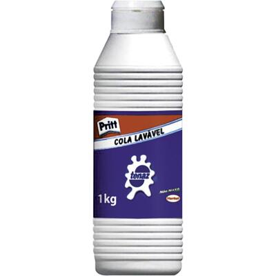 Cola Branca Tenaz Lavável 1kg
