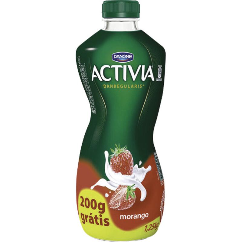 Leite Fermentado Activia Morango 1,250g
