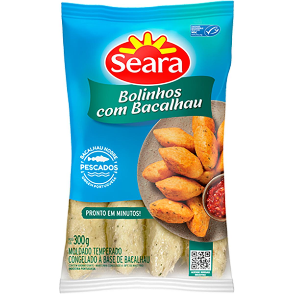 Bolinho de Bacalhau Seara 300g