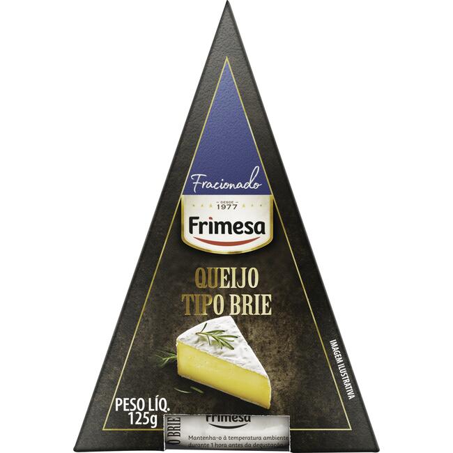 Queijo Brie Frimesa Fracionado Peça com 125g