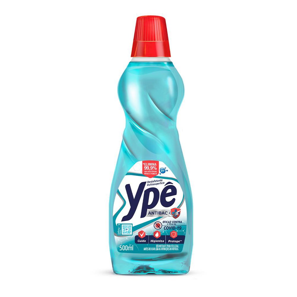 Desinfetante Multissuperfície YPÊ Antibac Refil 500ml