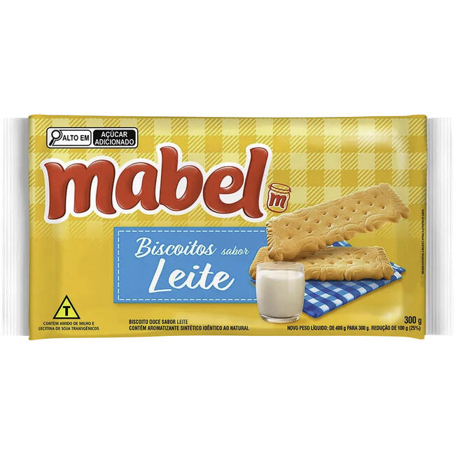 LAMINADO DOCE MABEL SABOR LEITE 20 x 300 g