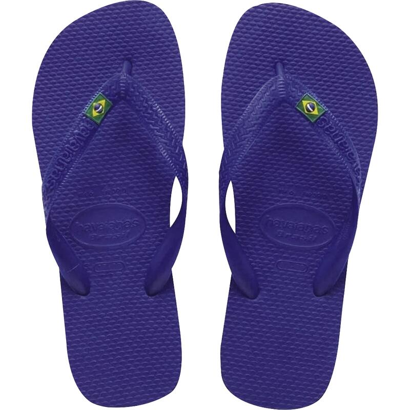 Sandália Brasil Havaianas 35/36 - Azul Par