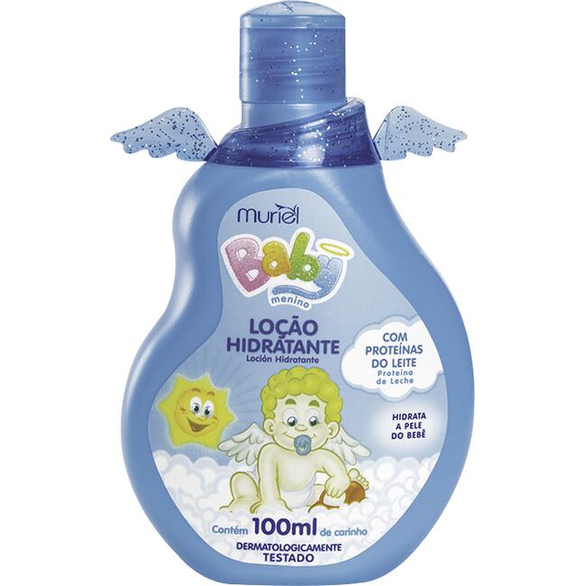 Hidratante Infantil Muriel Baby Azul 100ml