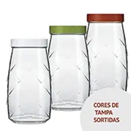 Pote C/tampa Maracatu Nadir 2l Vidro