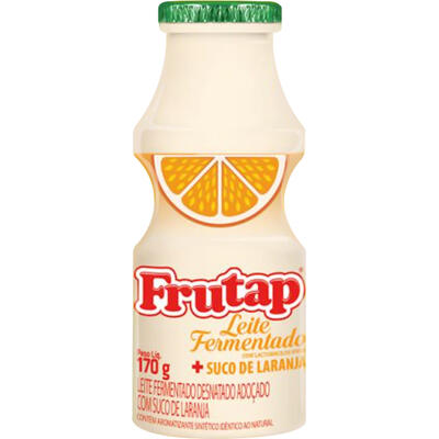 Leite Fermentado Frutap Laranja 170g