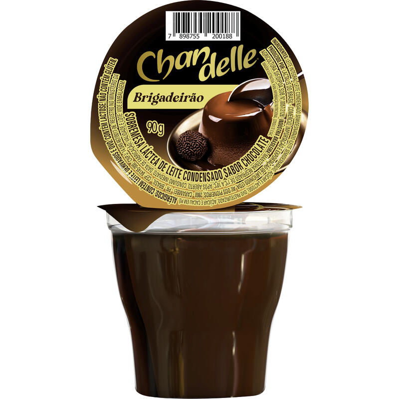 Sobremesa Chandelle Nestlé 90g - Brigadeirão
