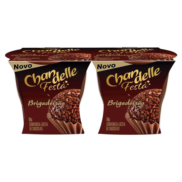 Sobremesa Chandelle Nestlé 90g - Brigadeirão