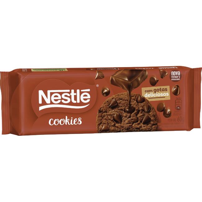 Cookie CLASSIC Gotas de Chocolate 60g CLASSIC Nestlé