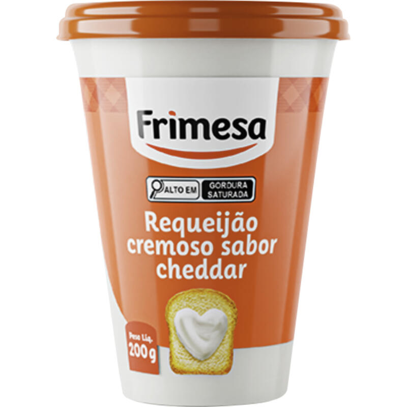 Requeijão Frimesa Cheddar 200g