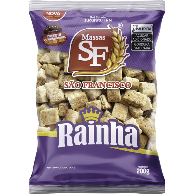 Bolacha São Francisco Rainha Folhado Doce 200g